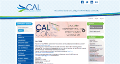 Desktop Screenshot of cal-webs.org